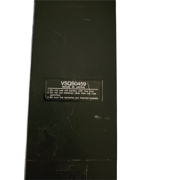 Genuine Quasar VCR Remote Control VSQS0459 Tested and Works - Picture 3 of 3